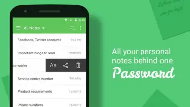 Screenshot von Secure Notes 9