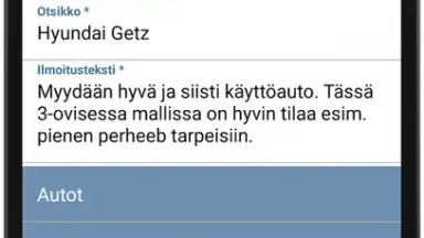 Screenshot von Tori.fi 7