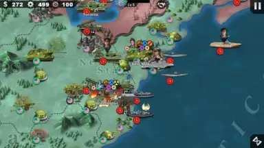 Screenshot von World Conqueror 4-WW2 Strategy 3