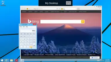Screenshot von Microsoft Remote Desktop Beta 9