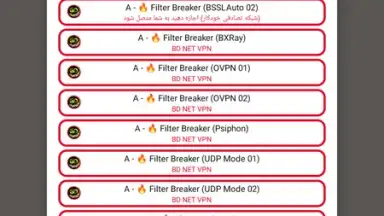 Screenshot von BD NET VPN 8
