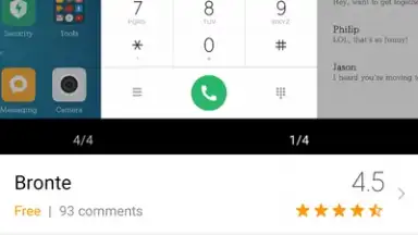 Screenshot von Xiaomi Themes 2