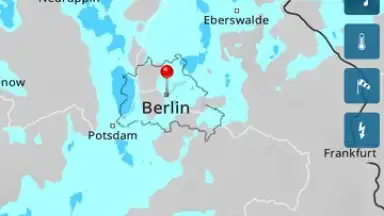 Screenshot von RegenRadar 13