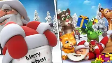 Screenshot von Talking Santa 6