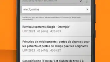 Screenshot von Application Prescrire 11
