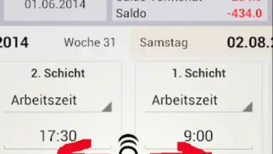 Screenshot von Arbeitszeiterfassung 5