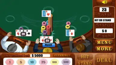 Screenshot von World Blackjack 5