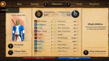 Screenshot von Villagers and Heroes 9