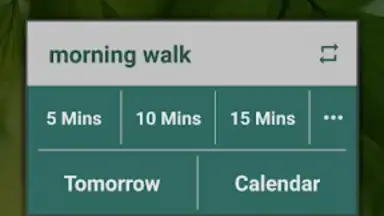 Screenshot von Event Reminder 2