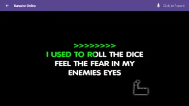 Screenshot von Karaoke Online 1