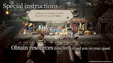 Screenshot von OCTOPATH 2