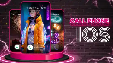 Screenshot von iOS Call Screen Themes - iOS Caller Themes 5