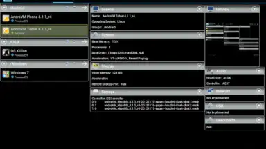 Screenshot von VirtualBox Manager 1