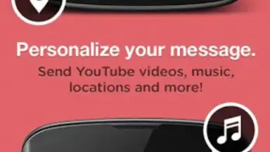 Screenshot von MessageMe 2