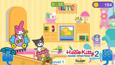 Screenshot von Hello Kitty games - car game 2