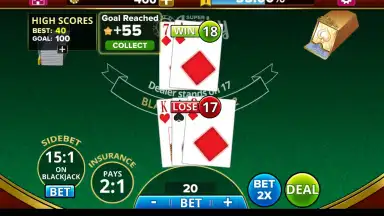 Screenshot von BLACKJACK! 4