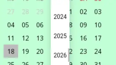 Screenshot von Easy Calendar 2