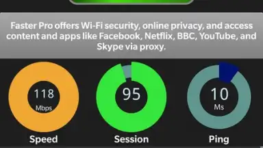 Screenshot von VPN-Faster Pro 7