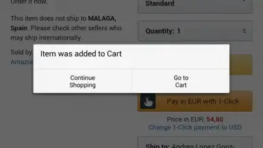 Screenshot von Amazon for Tablets 1