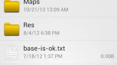 Screenshot von OI File Manager 3