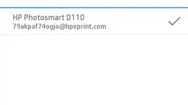 Screenshot von HP Printables 1