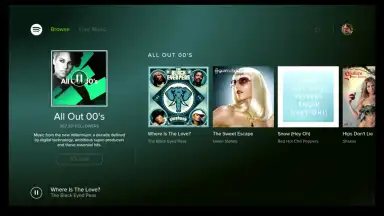 Screenshot von Spotify for Android TV 7