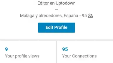 Screenshot von LinkedIn Lite 7