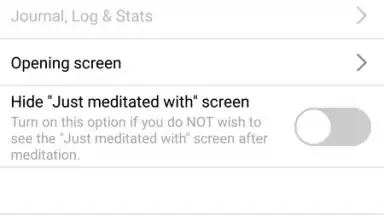 Screenshot von Insight Timer 6