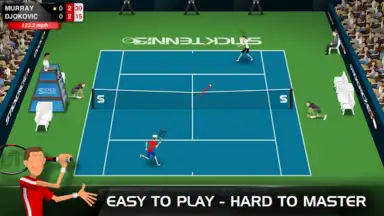 Screenshot von Stick Tennis 4