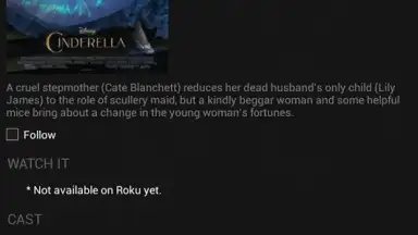 Screenshot von Roku 5