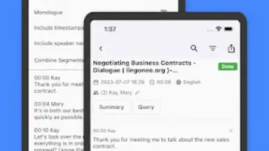 Screenshot von SoundType AI: Speech To Text 15