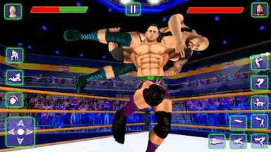 Screenshot von Real World Wrestling Arena 1