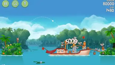 Screenshot von Angry Birds Rio 3