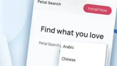 Screenshot von HUAWEI Petal Search 1