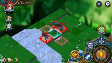 Screenshot von Biazing Sword - SRPG Tactics 6
