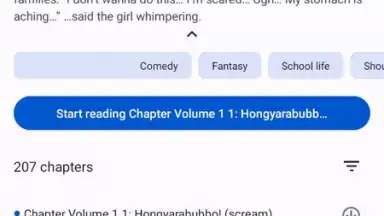 Screenshot von LNReader 3