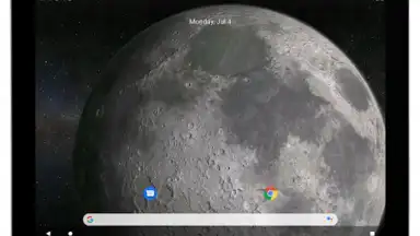 Screenshot von Moon 3D Live Wallpaper 7