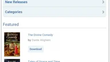 Screenshot von Free library 4