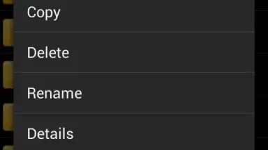 Screenshot von Root File Manager 4