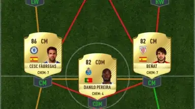 Screenshot von FUT 17 DRAFT 1