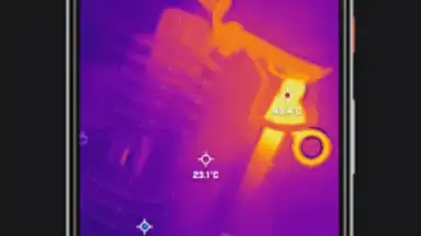 Screenshot von FLIR ONE 5