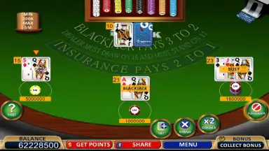 Screenshot von Блэкджек 5