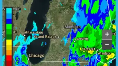 Screenshot von Radar meteorologico y seguimiento de tormentas 2