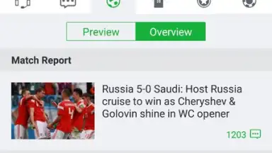Screenshot von All Football - News & Scores 11