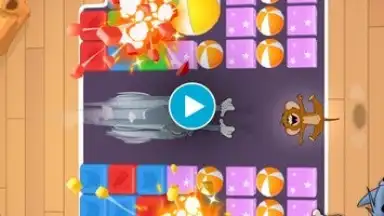 Screenshot von Tom and Jerry Blast 1