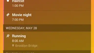 Screenshot von Sunrise Calendar 2