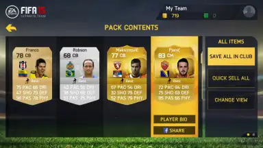 Screenshot von FIFA 15 Ultimate Team 7