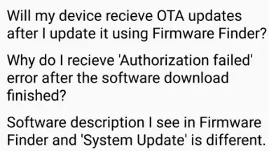Screenshot von Firmware Finder 6