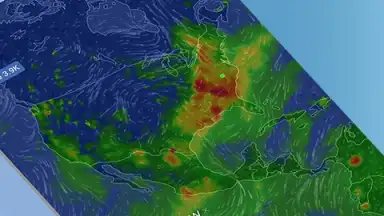 Screenshot von IQAir AirVisual 12
