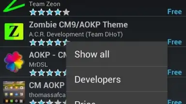 Screenshot von Theme Chooser Themes 3